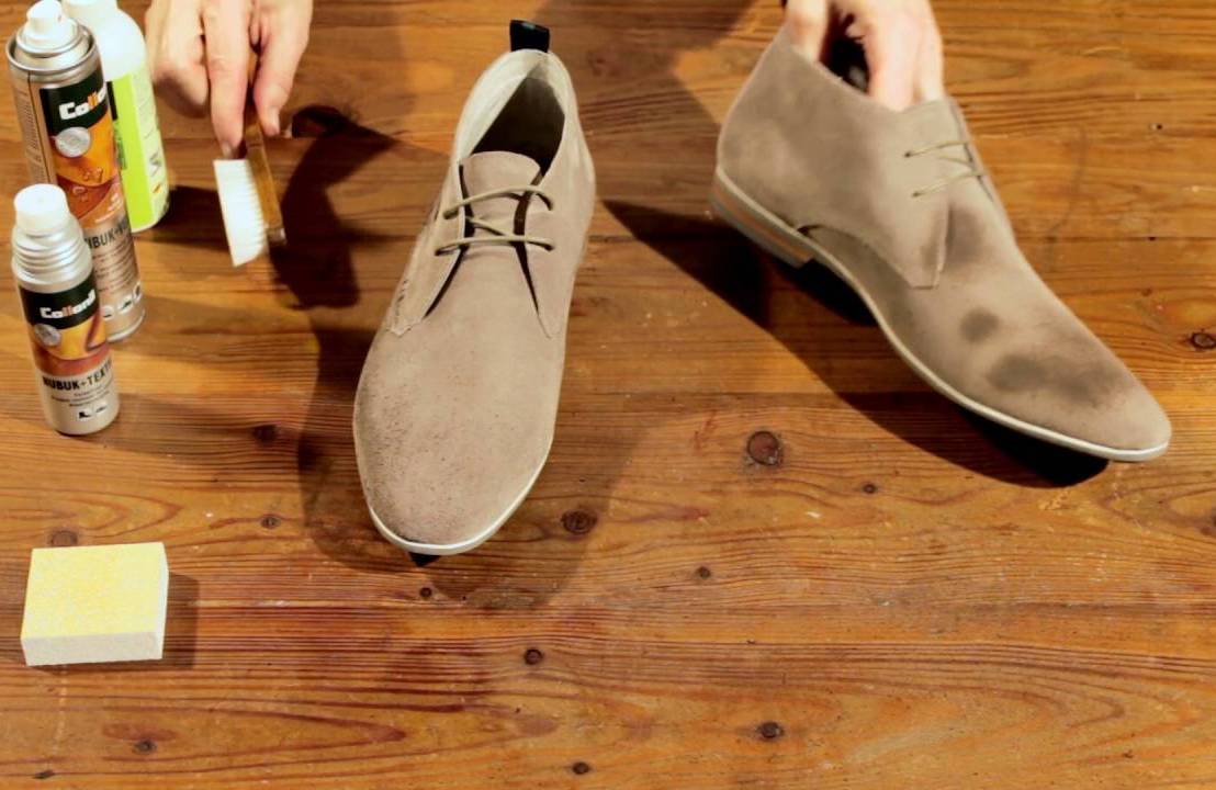 How to clean suede shoes; clean suede at home